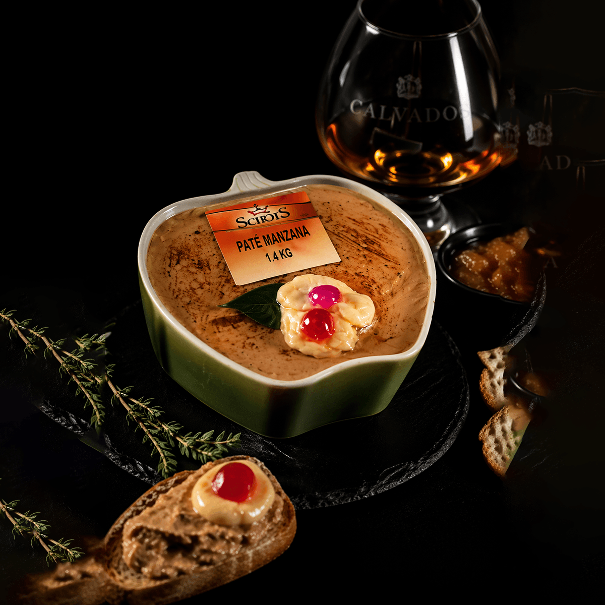 Paté de Manzana y Calvados